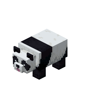 Panda animado